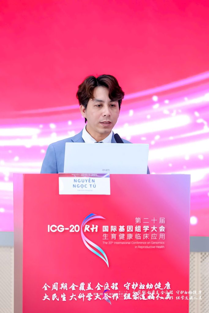 Bác Sĩ Nguyễn Ngọc Tú trong hội nghị ICG-20RH tại Trung Quốc