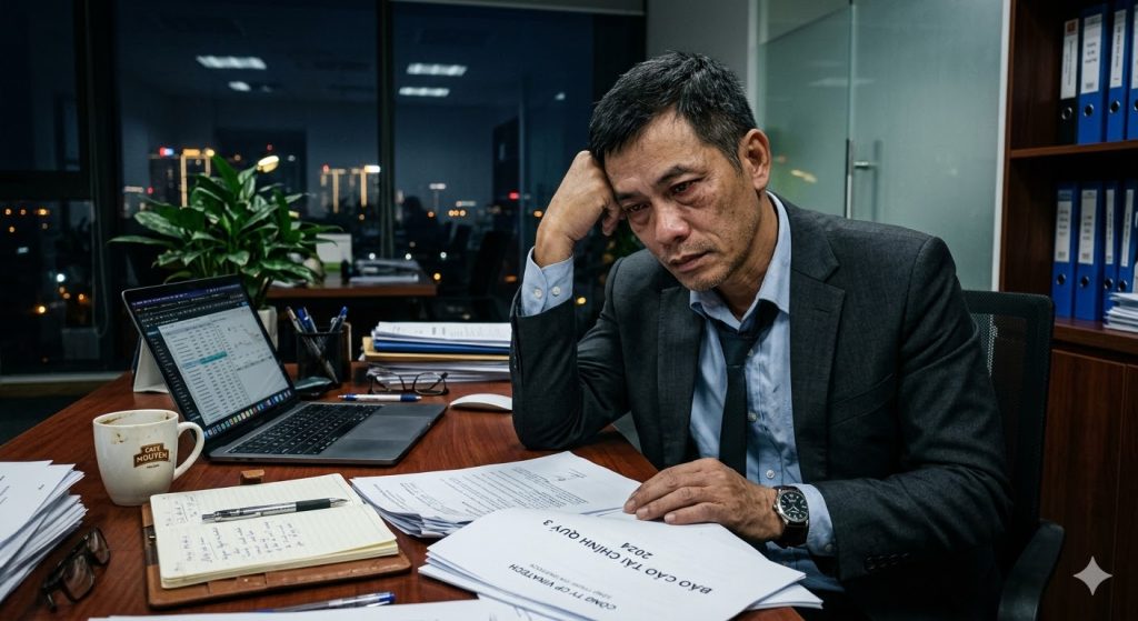 kiệt sức doanh nhân su 40